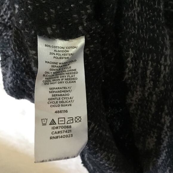 Loft  Gray Turtleneck Sweater Dress - Picture 9 of 9